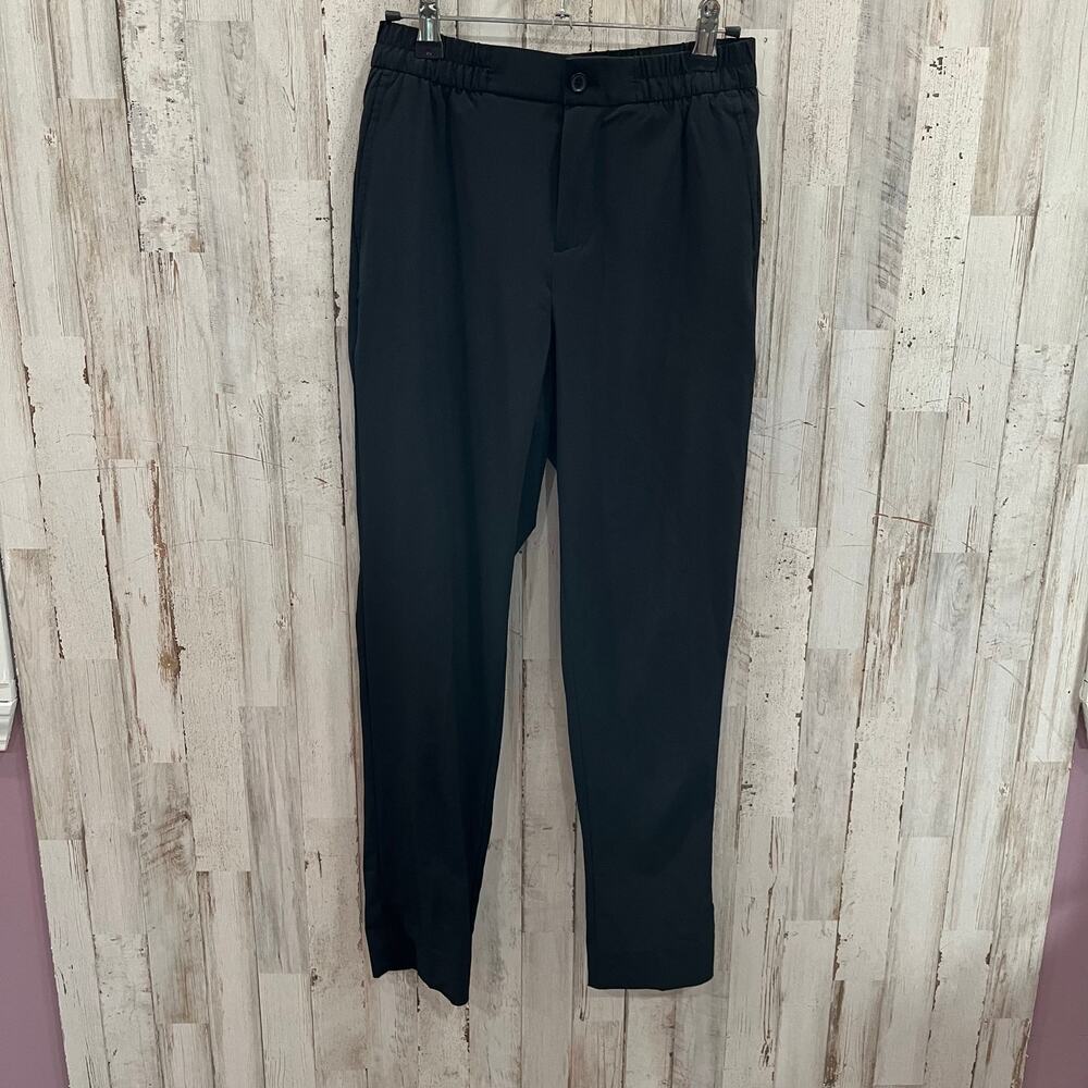 Banana Republic Airstretch Pants Women's XXS Black High Rise Taper 863016